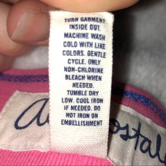 Aero 87 NY Cinched Heritage pink Capri Sweatpants - Picture 3 of 5